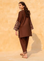 Chocolate brown Kurta Set for Women