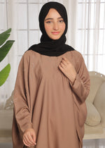 Camel brown Abaya for Girl