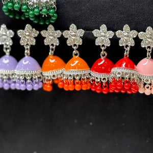 Orange Earrings for Women