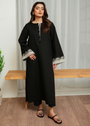 Black Kurta Set for Women