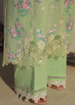Pastel green Unstitched for Women