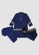 Blue Kurta Set for Girl
