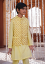 Lemon Waistcoat for Boy