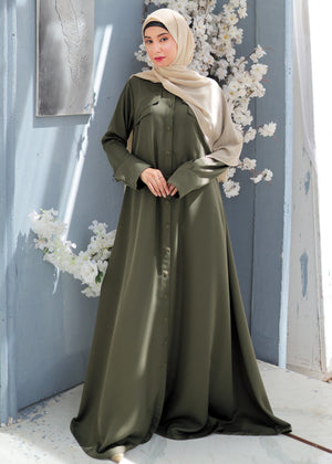 Green Abaya for Women