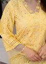 Lemon Kurta Set for Women