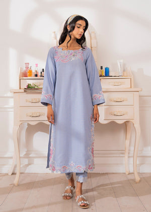 Powder blue Kurta Set for Women