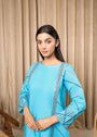 Sky blue Kurta Set for Women