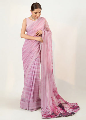 Lilac Saree for Women