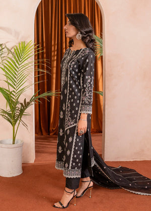 Black Kurta Set for Women