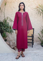 Magenta Kurta Set for Women