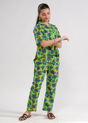 Green Co Ord Sets for Girl