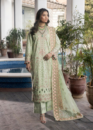 Mint green Unstitched for Women