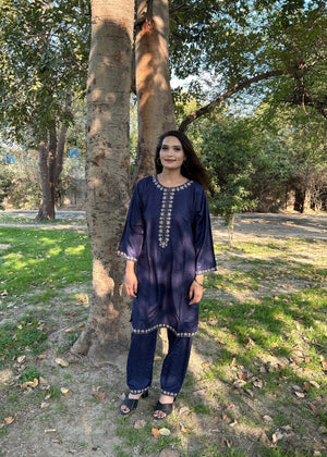 Blue Kurta Set for Women