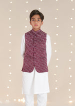 Maroon Waistcoat for Boy