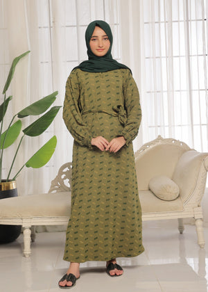 Green Abaya for Girl