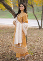 Mustard Kurta Set for Women