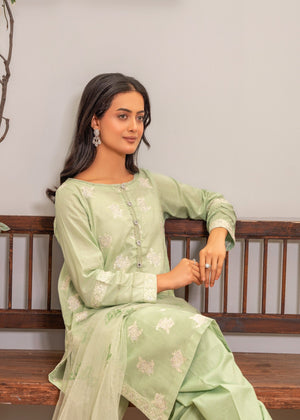 Mint green Kurta Set for Women