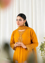 Mustard Kurta Set for Women