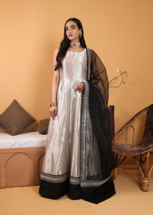 Silver Pishwas for Women