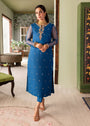 Teal Kurta Set for Women