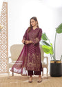 Burgundy Unstitched for Women