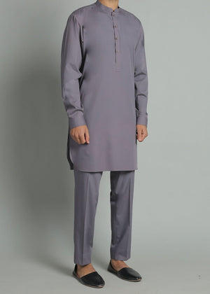 Grey Kurta Set for Men