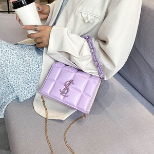 Purple Shoulder Bag for Women