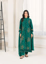Bottle green Kurta Set for Women
