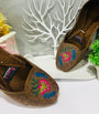 Camel brown Khussa for Women