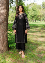 Black Kurta Set for Women
