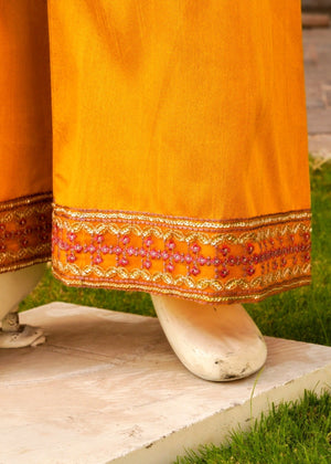 Mustard Kurta Set for Women