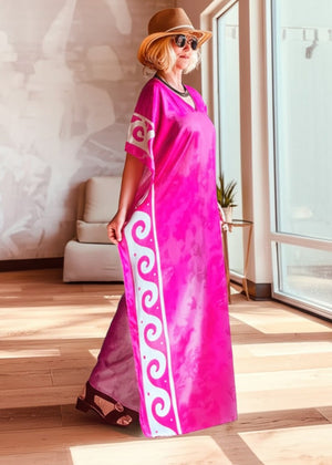Magenta Kaftan for Women
