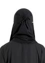 Jet black Veil for Women