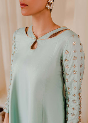 Powder blue Pishwas for Women