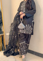 Black Kurta Set for Women