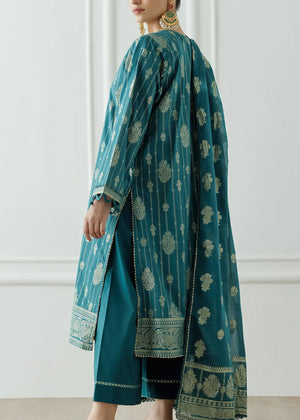 Teal Kurta Set for Women