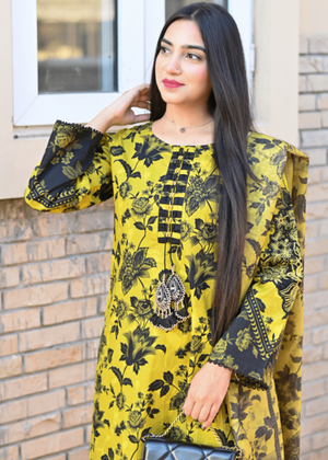 Yellow Kurta Set for Women