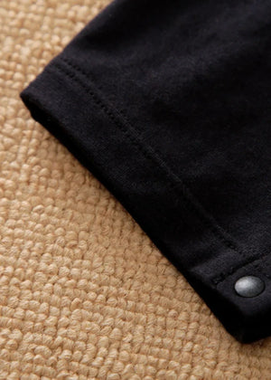 Black Romper for Girl Newborn