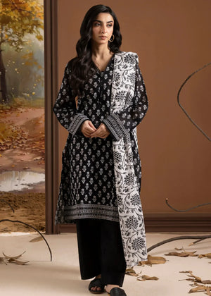 Black Kurta Set for Women