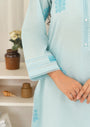 Sky blue Kurta Set for Women