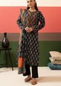 Black Kurta Set for Women