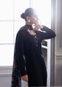 Black Kurta Set for Women