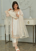 White Kurta Set for Women