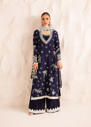 Navy blue Kurta Set for Women