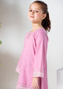 Pink Kurta Set for Girl