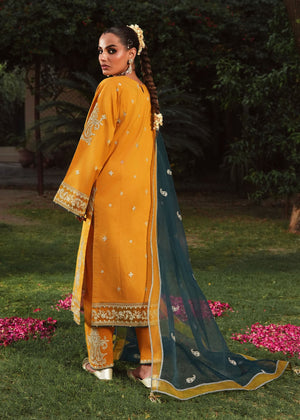 Mustard Kurta Set for Women