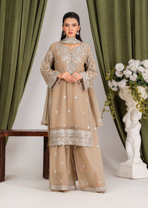 Tan brown Kurta Set for Women