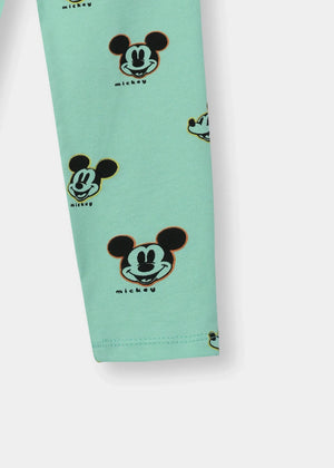 Pistachio green Tights for Girl