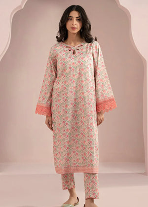 Peach pink Unstitched for Women