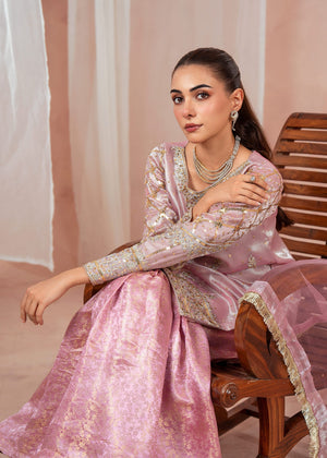 Mauve pink Gharara for Women